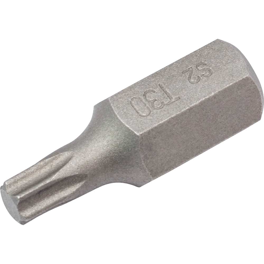 Draper Expert Torx 10mm Shank Hexagon Insert Bits T30 30mm Pack of 1