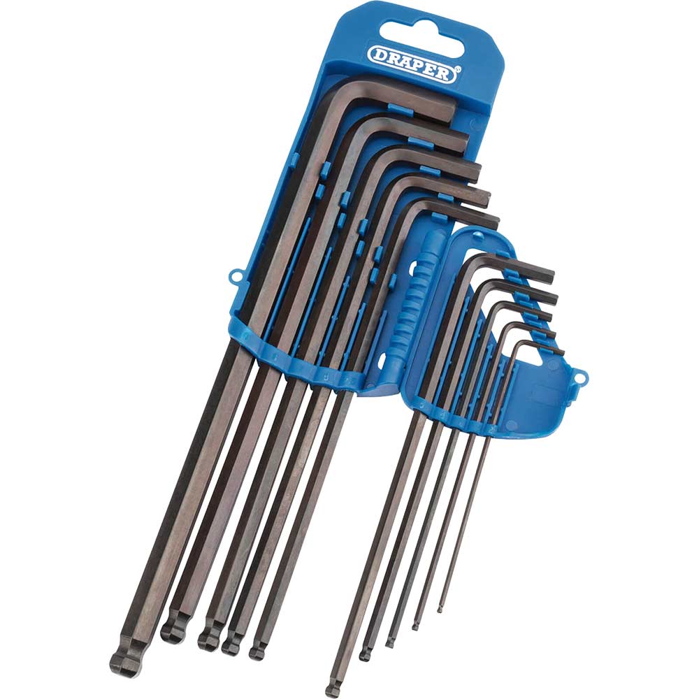 Click to view product details and reviews for Draper 10 Piece Extra Long Ball End Allen Key Set Metric.