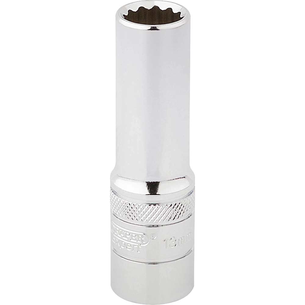 Draper 1/2" Drive Hi-Torq Deep Bi Hexagon Socket Metric 1/2" 13mm