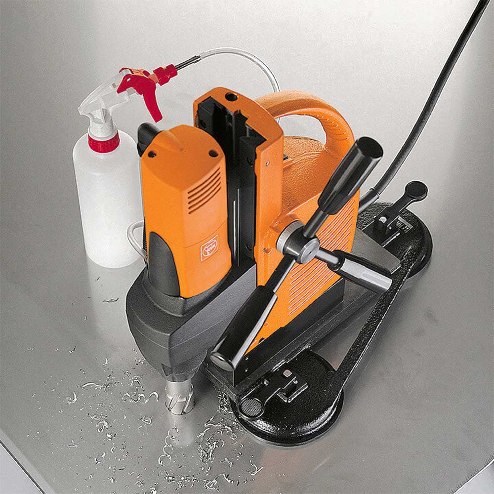 Fein Suction Plate for Fixing Mag Drills to Non Magnetic Surfaces in UK Specification