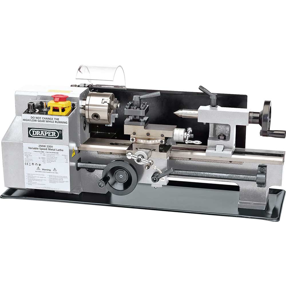 Image of Draper LATHE-300 Metal Work Lathe 240v