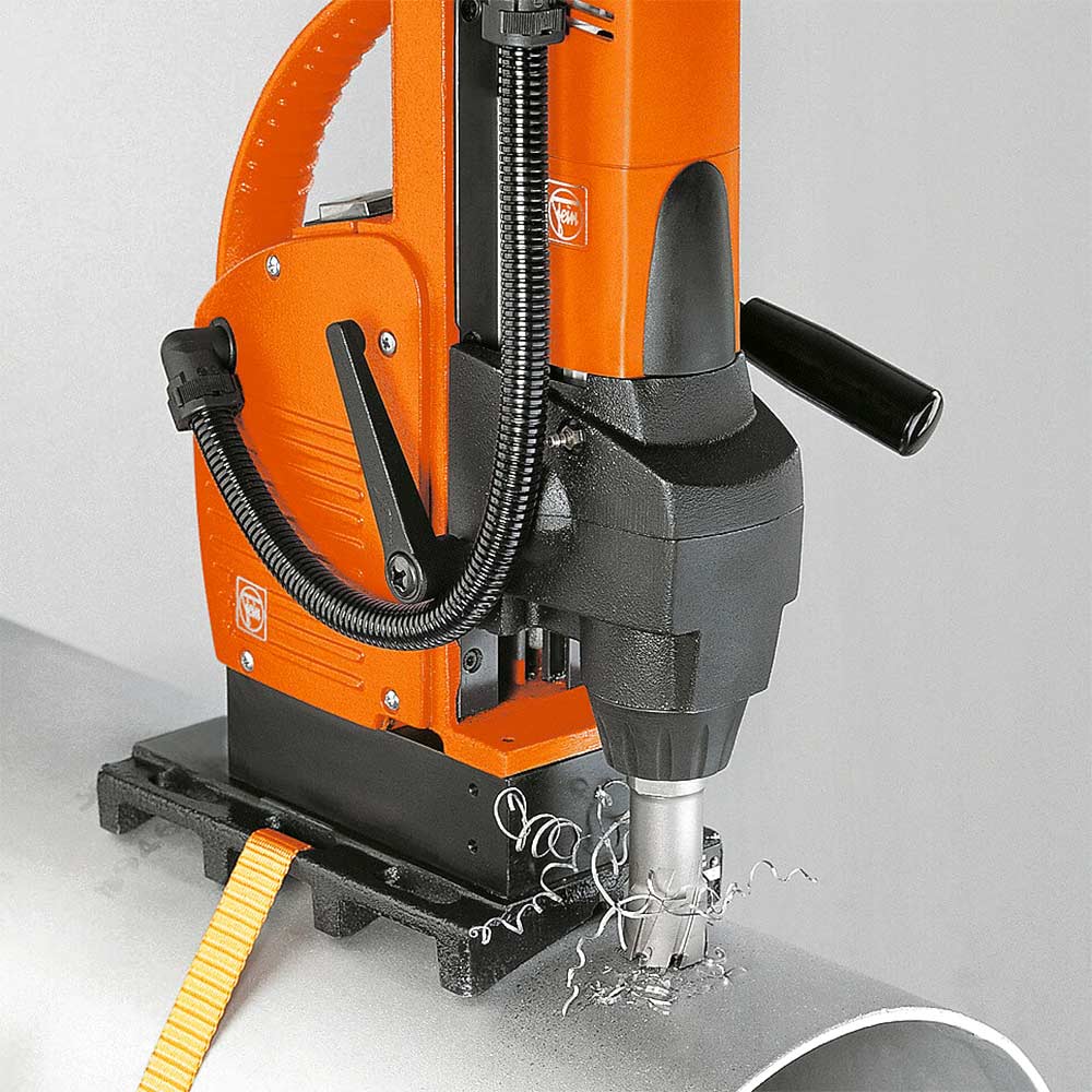 Pipe Drilling Clamping Device for Magnetic Drills