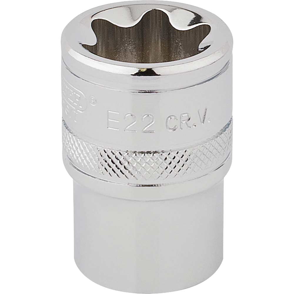 Draper 1/2" Drive Torx Socket 1/2" E22