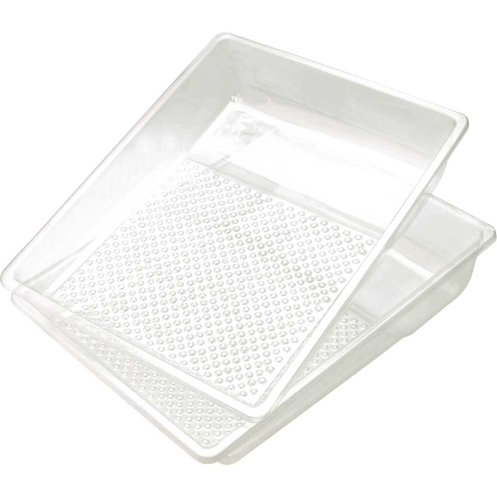 Image of Draper 5 Piece Disposable Plastic Paint Trays 230mm