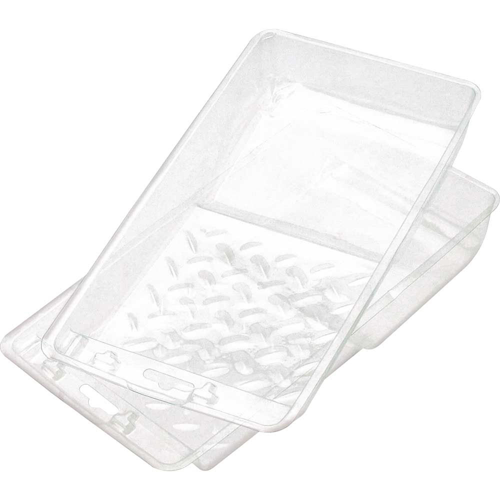 Image of Draper 5 Piece Disposable Plastic Paint Trays