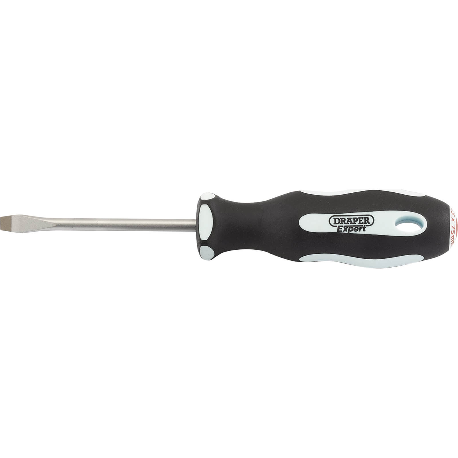 Image of Draper Expert Flared Slotted Screwdriver 5.5mm 75mm
