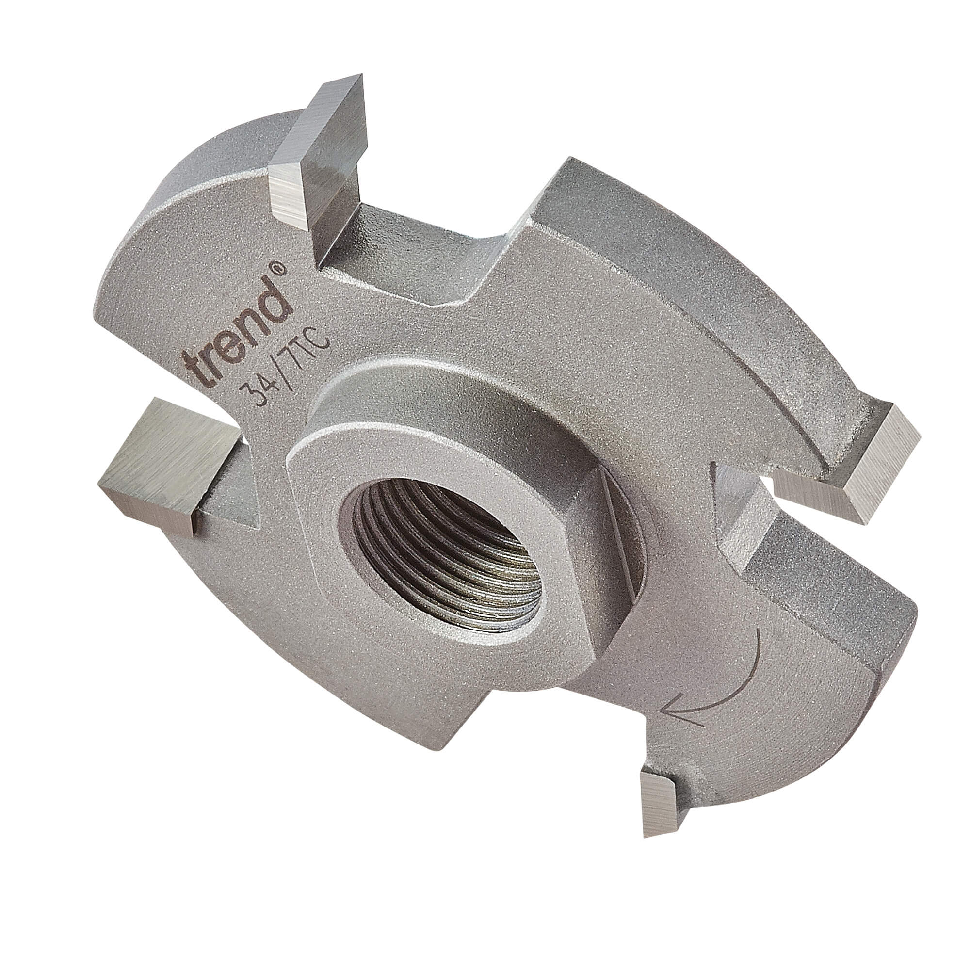 Image of Trend Threaded Slotter Blade for 33 Series M12 Arbors 50mm 7mm M12 Thread