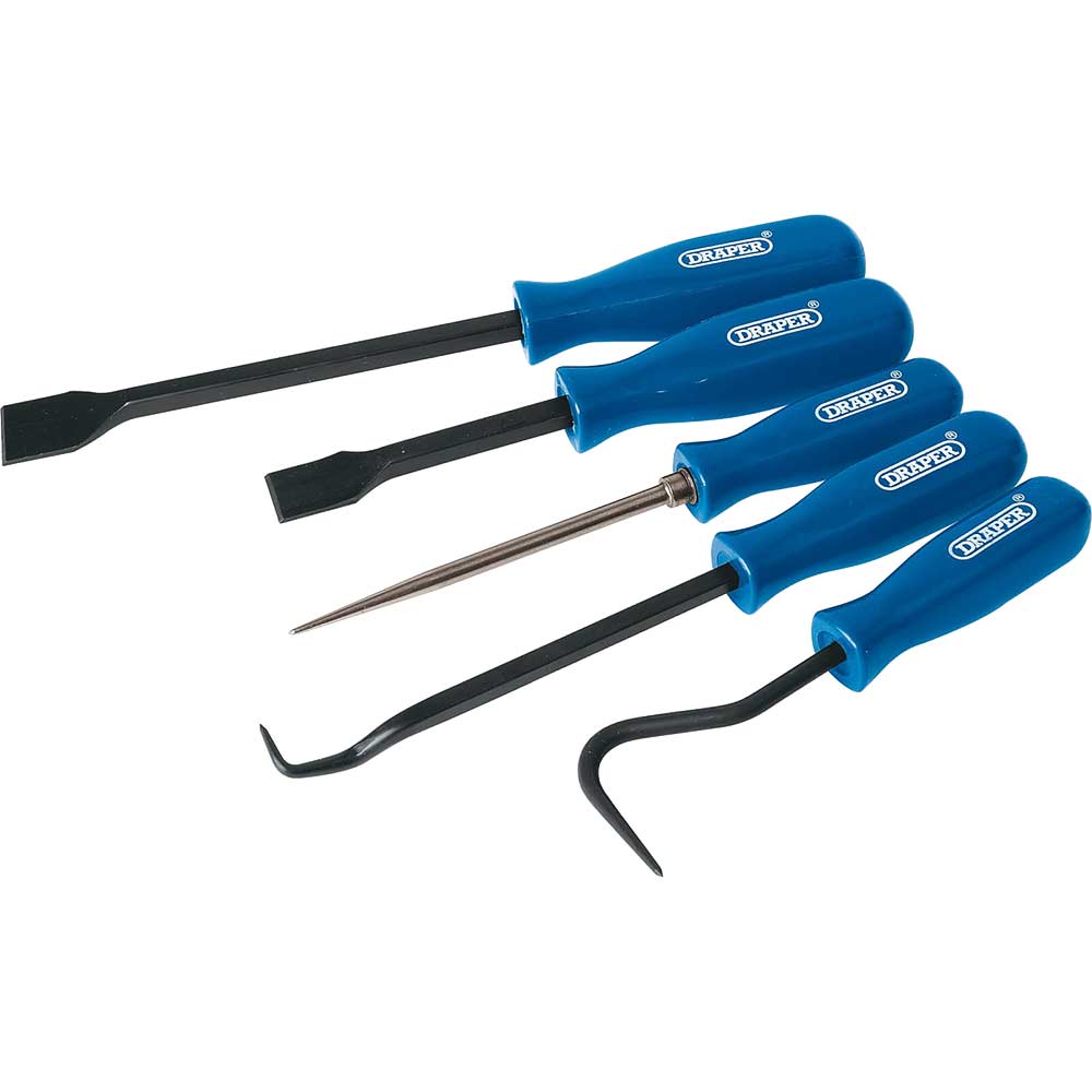 Draper 5 Piece Scraper, Awl and Pick Set