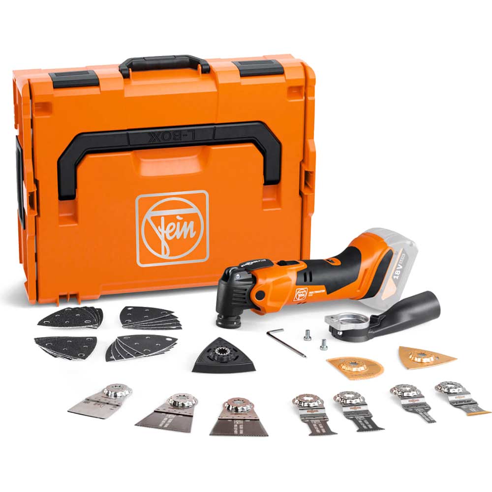 Fein AMM 500 Plus AMPShare 18v Cordless Starlock Plus MultiMaster Multi Tool No Batteries No Battery Charger Case & Accessories