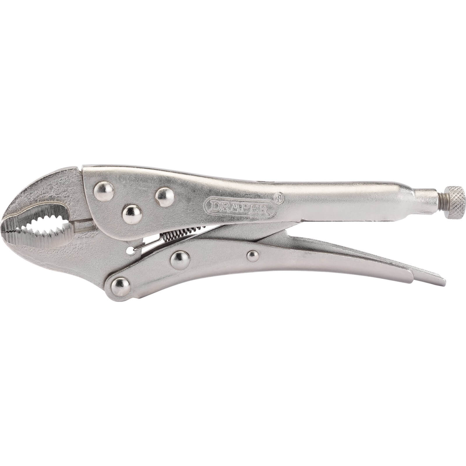 Image of Draper Curved Jaw Self Grip Pliers 190mm