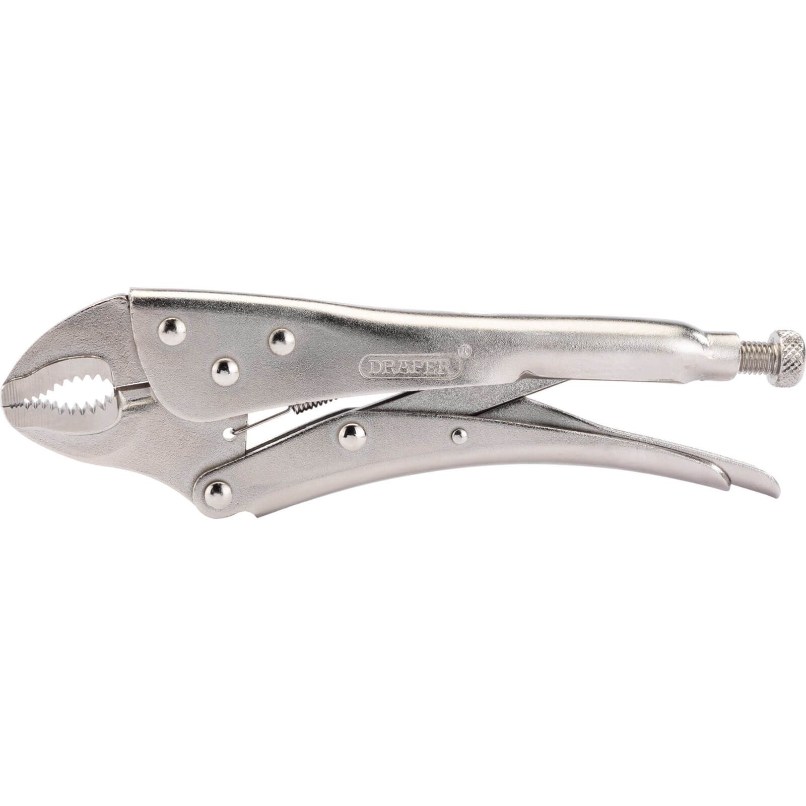 Image of Draper Curved Jaw Self Grip Pliers 220mm