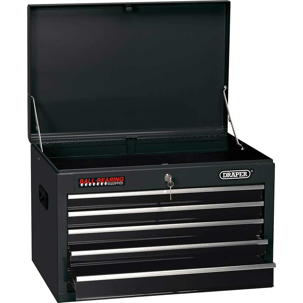 Image of Draper 5 Drawer Tool Chest Black