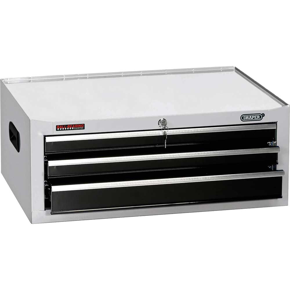 Draper 3 Drawer Tool Chest White