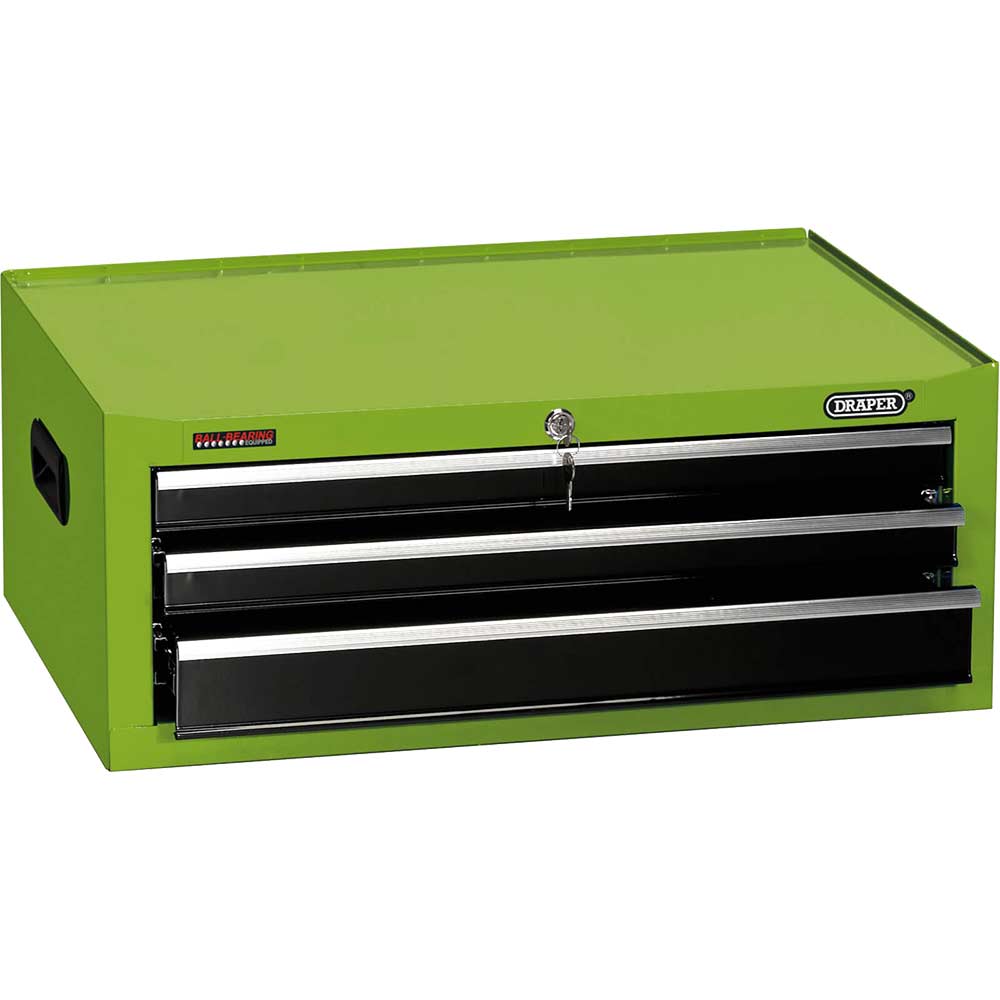 Draper 3 Drawer Tool Chest Green