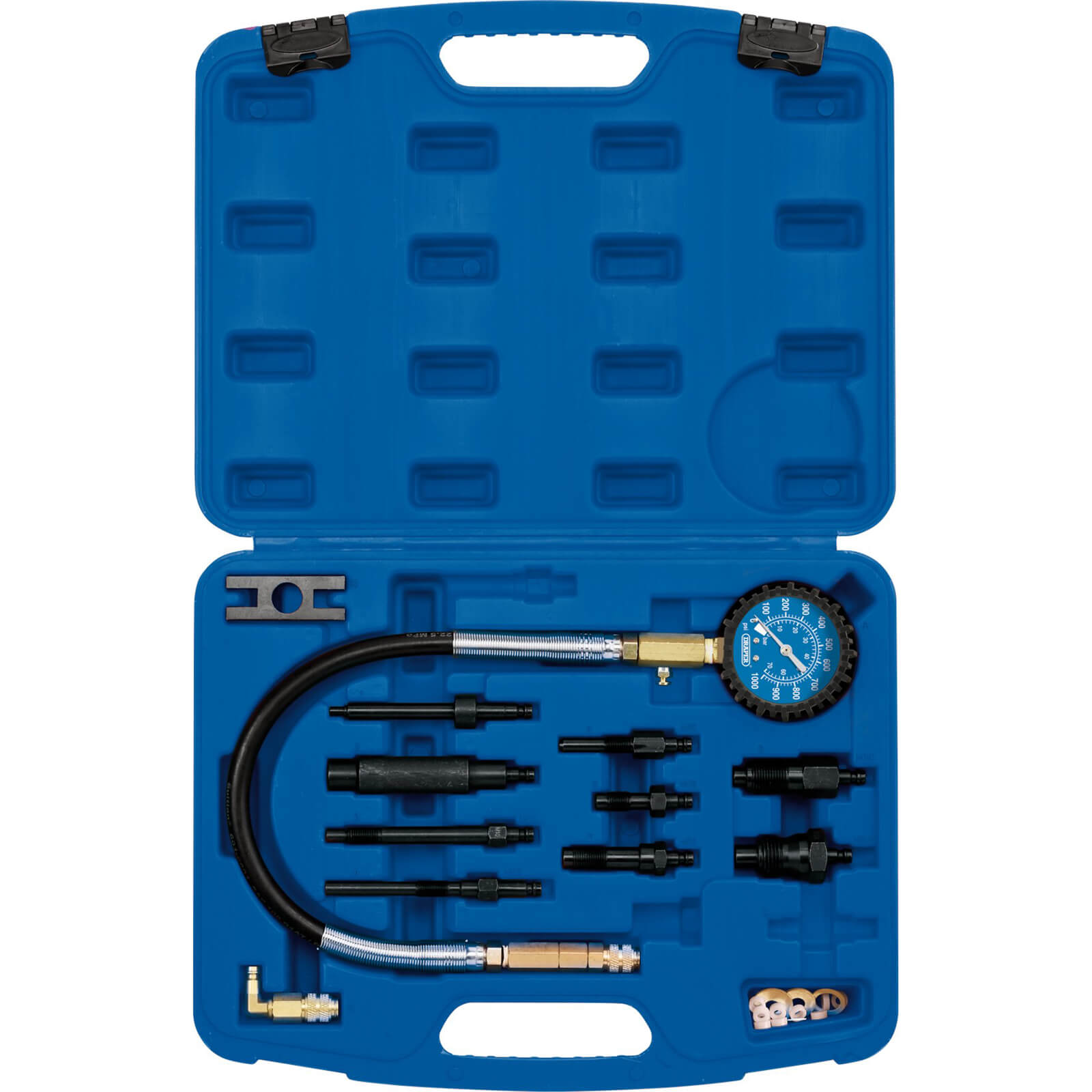 Draper 12 Piece Diesel Compression Test Tool Kit