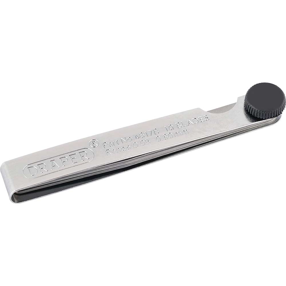 Draper 10 Blade Feeler Gauge Set Metric