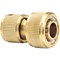 Draper Expert Brass Garden Hose Pipe Connector  Draper Expert Brass Garden Hose Pipe Connector
