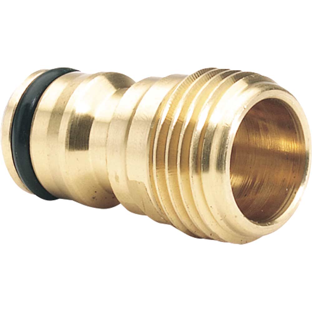 Draper Expert Brass Hose Pipe Accessory Connector 1/2" / 12.5mm Pack of 1
