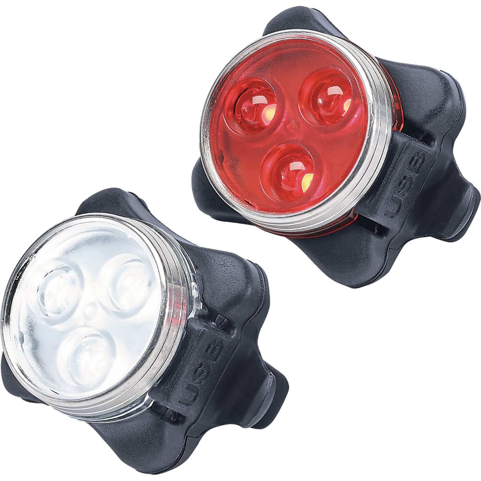 Image of Draper Rechargeable Led Bicycle Light Set