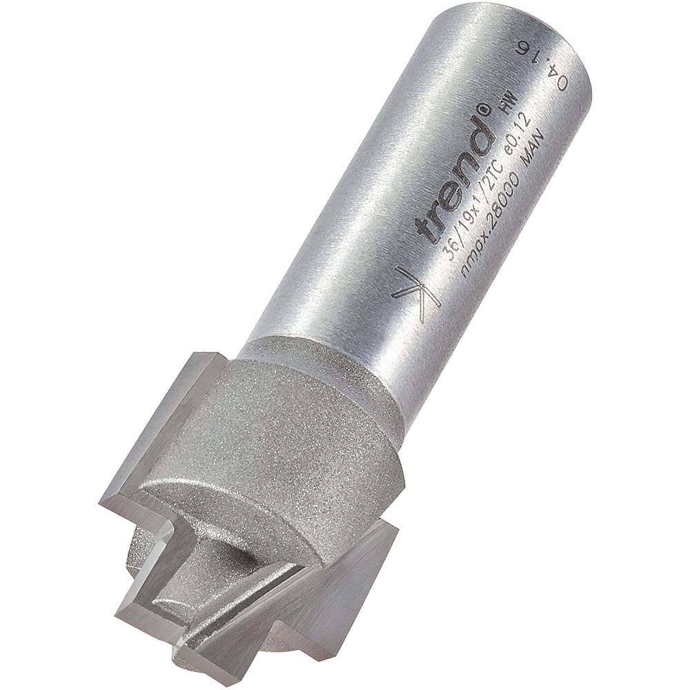 Trend Bookcase Strip Rebate Router Cutter 9.5mm 13mm 1/2