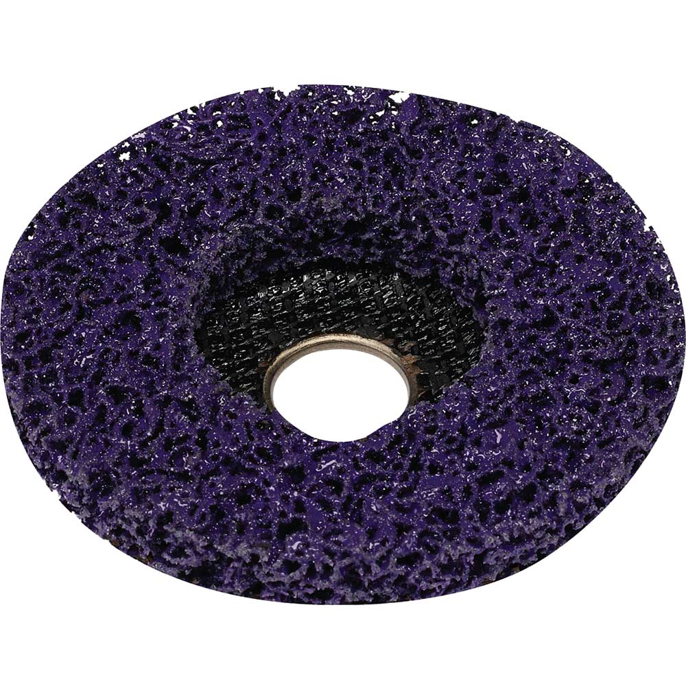 Image of Draper Purple Polycarbide Strip Disc 115mm 180g Pack of 1