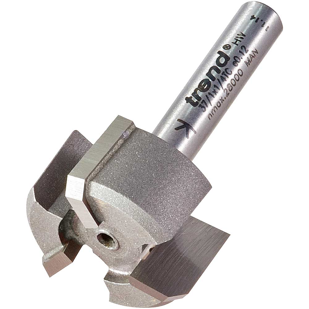 Trend Trimmer Router Cutter 25mm 12mm 1/4