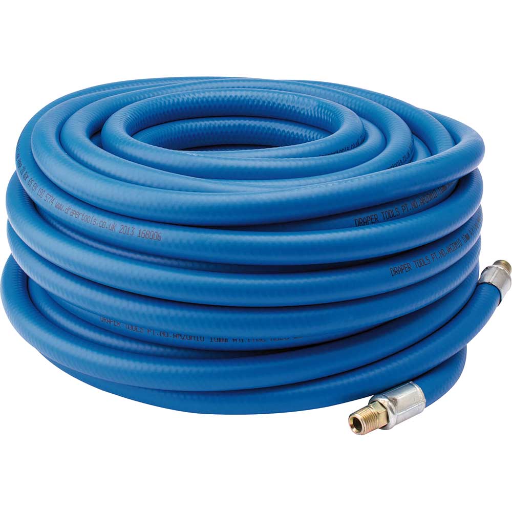 Image of Draper Workshop Air Line Hose 10mm 20m