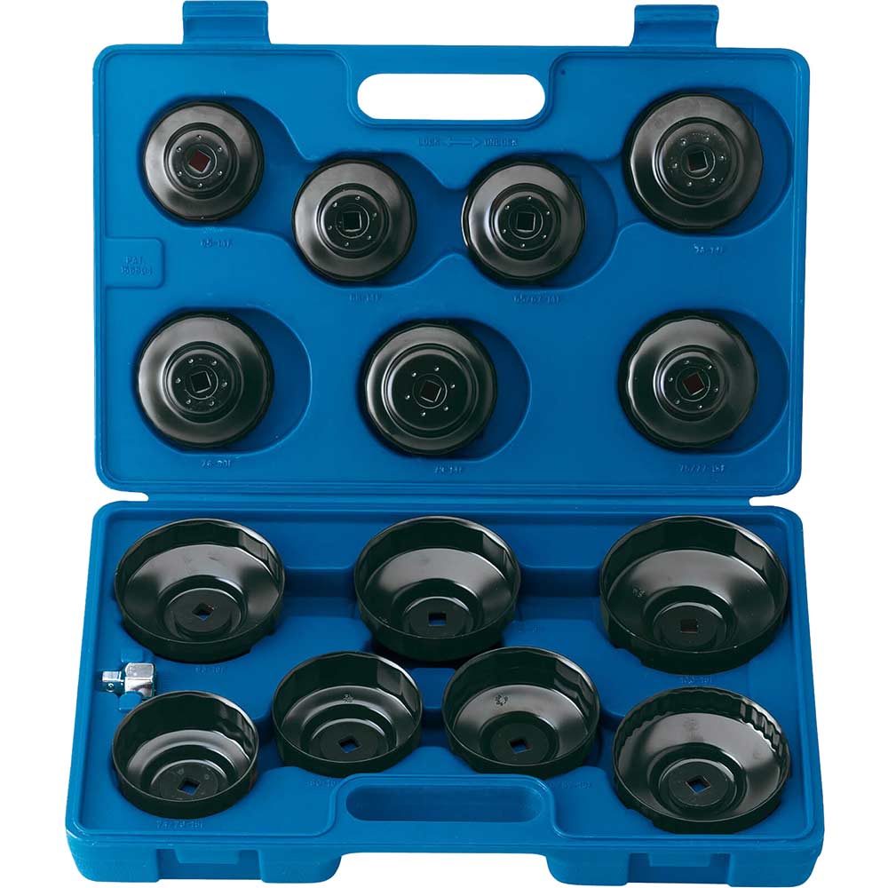 Image of Draper Expert 15 Piece 3/8" Drive Oil Filter Cup Socket Set 3/8"