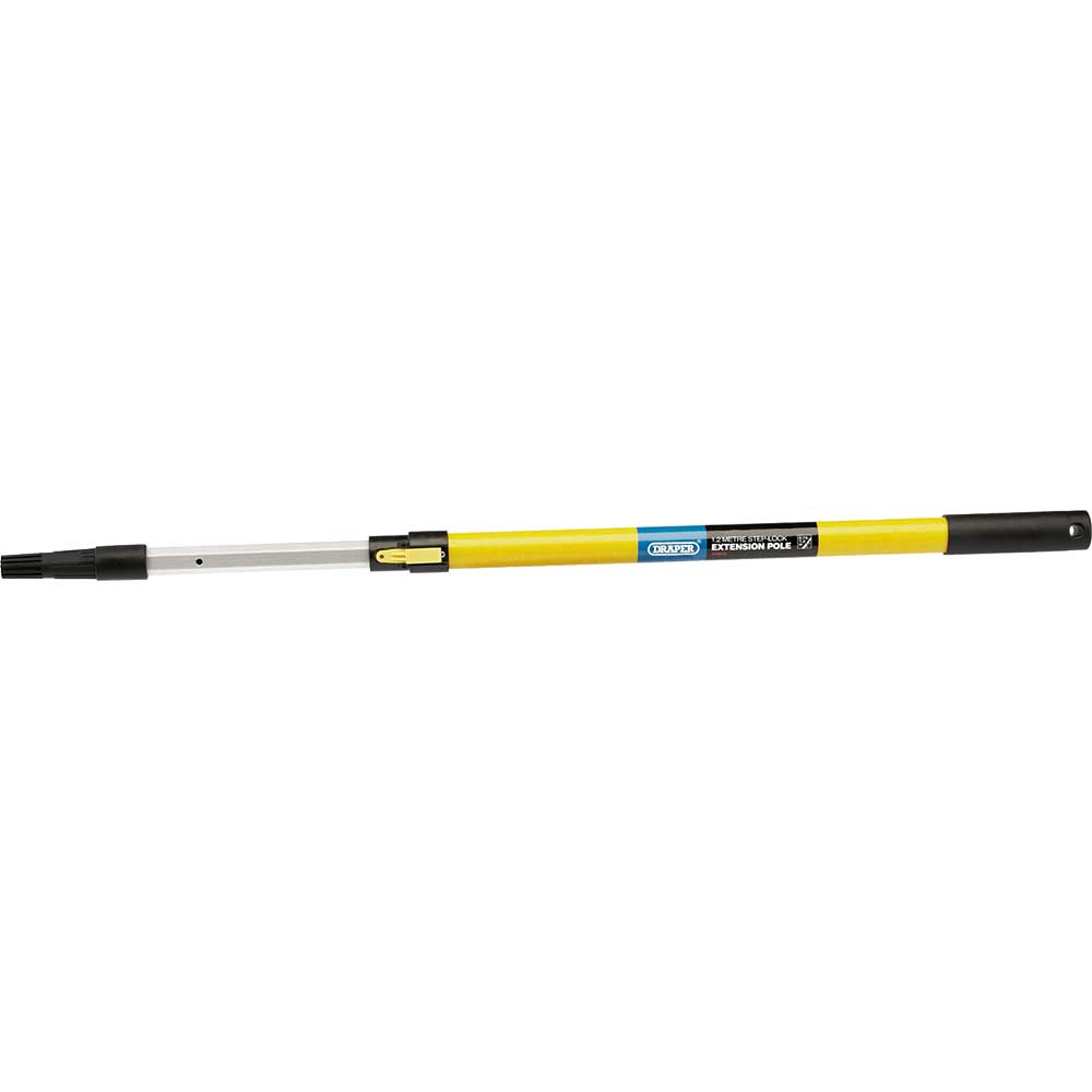 Image of Draper Professional Fibreglass Paint Roller Extension Pole 0.75m - 1.2m