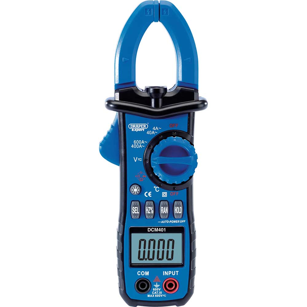 Image of Draper DCM401 Digital Clamp Meter