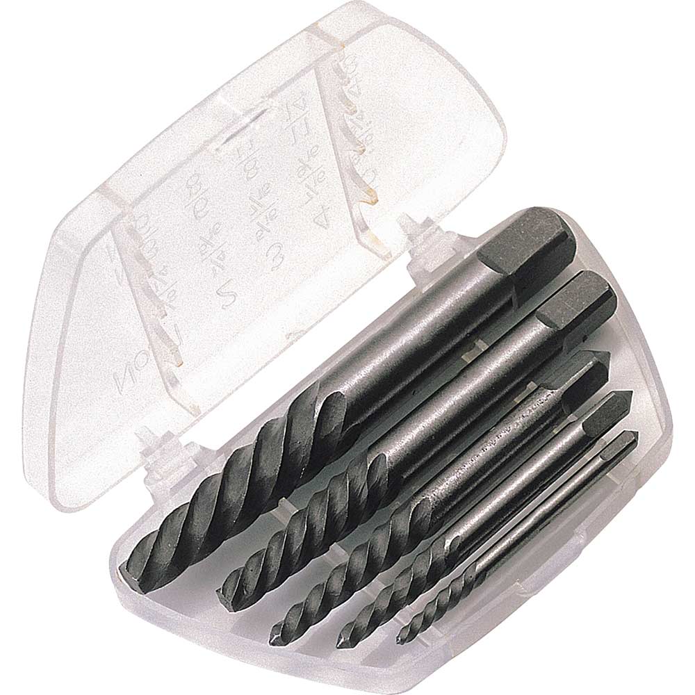 Image of Draper 5 Piece Screw Extractor Set