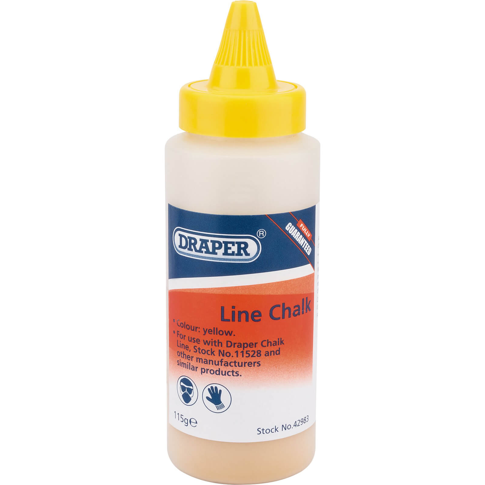 Image of Draper Chalk Line Refill Bottle Yellow