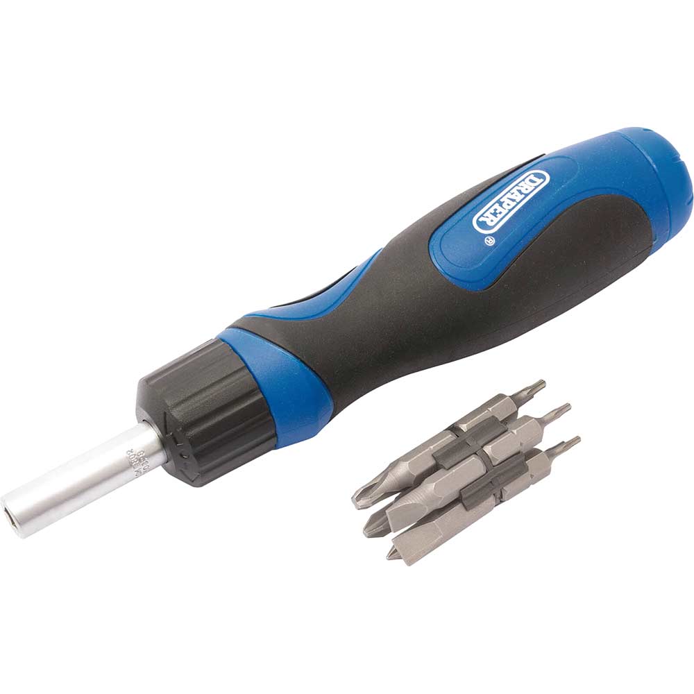 Image of Draper 13 Piece Ratcheting Screwdriver Set