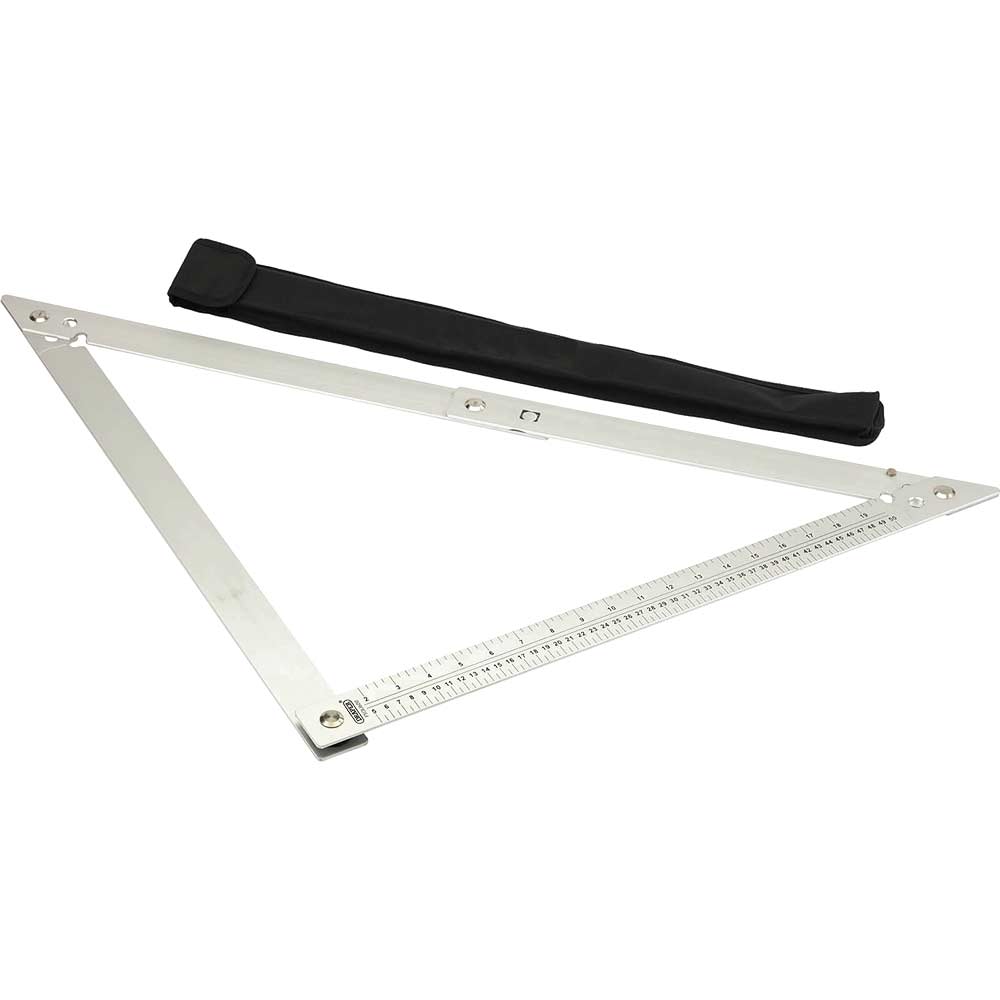 Draper Aluminium Folding Square 600mm