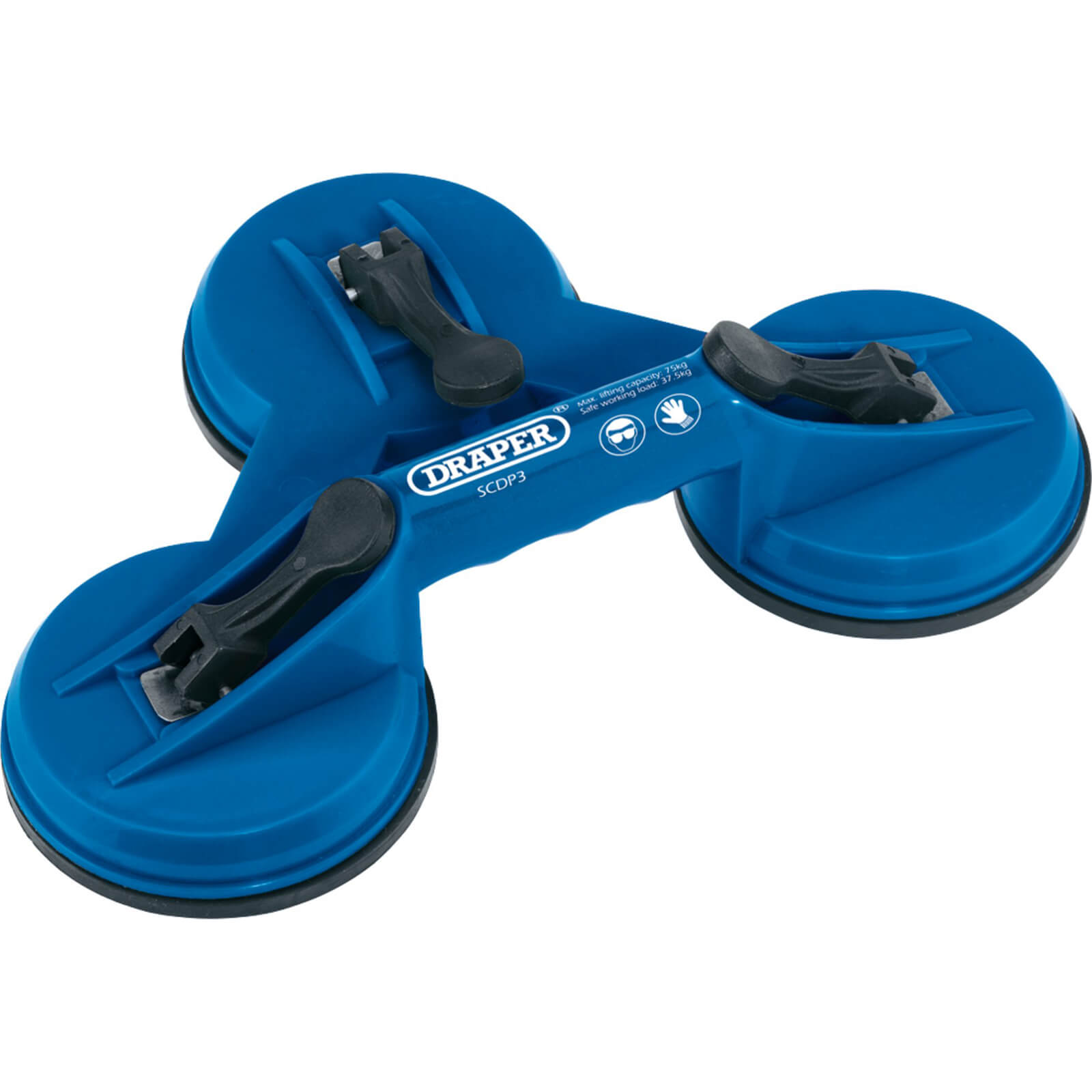 Image of Draper Suction Cup Lifter Triple