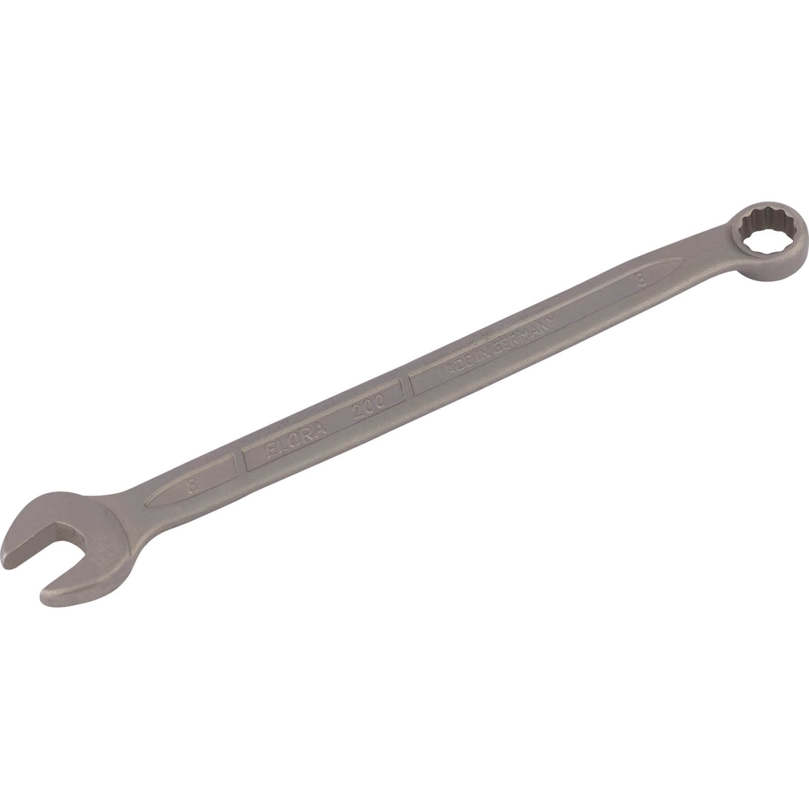 Image of Elora Stainless Steel Long Combination Spanner 8mm