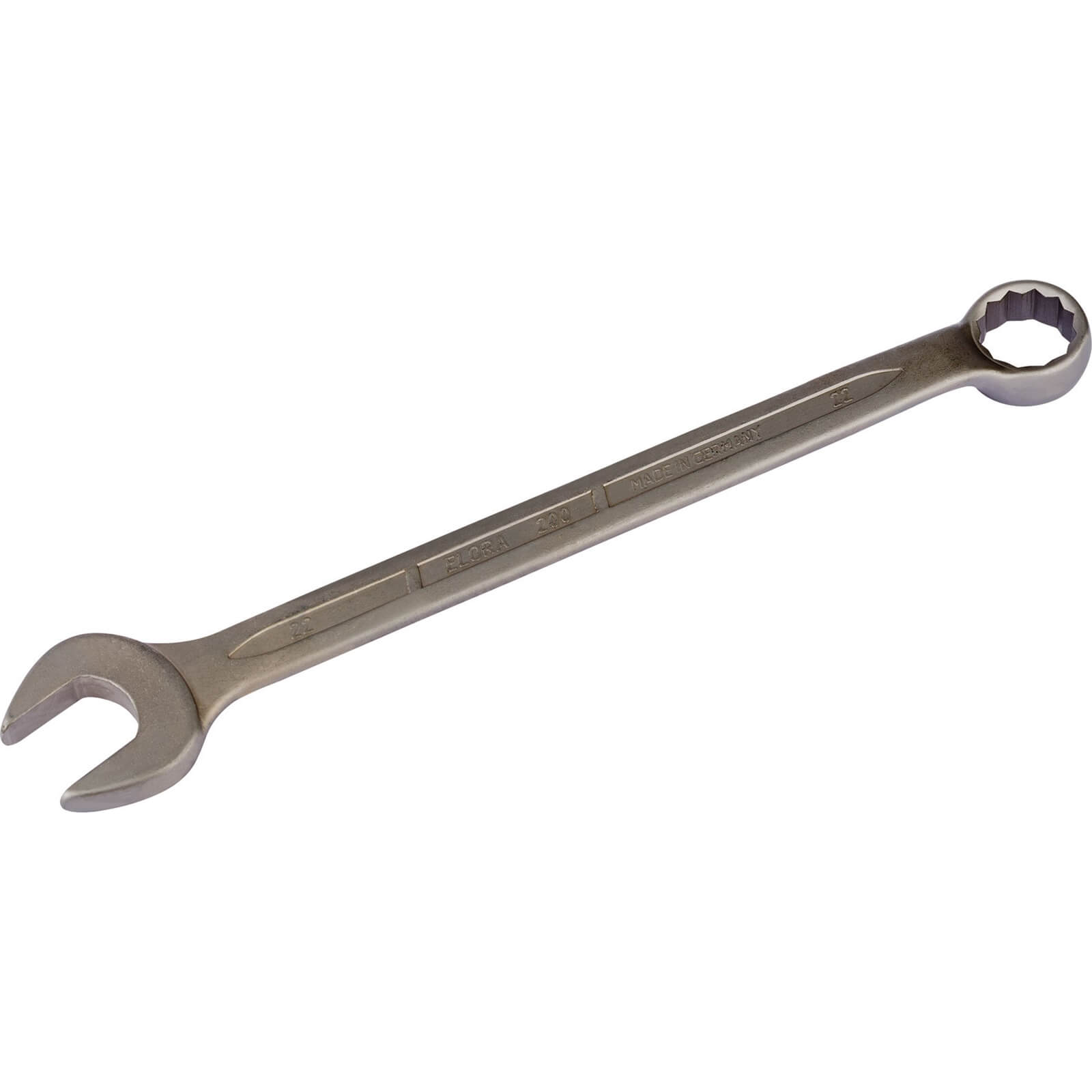 Image of Elora Stainless Steel Long Combination Spanner 22mm