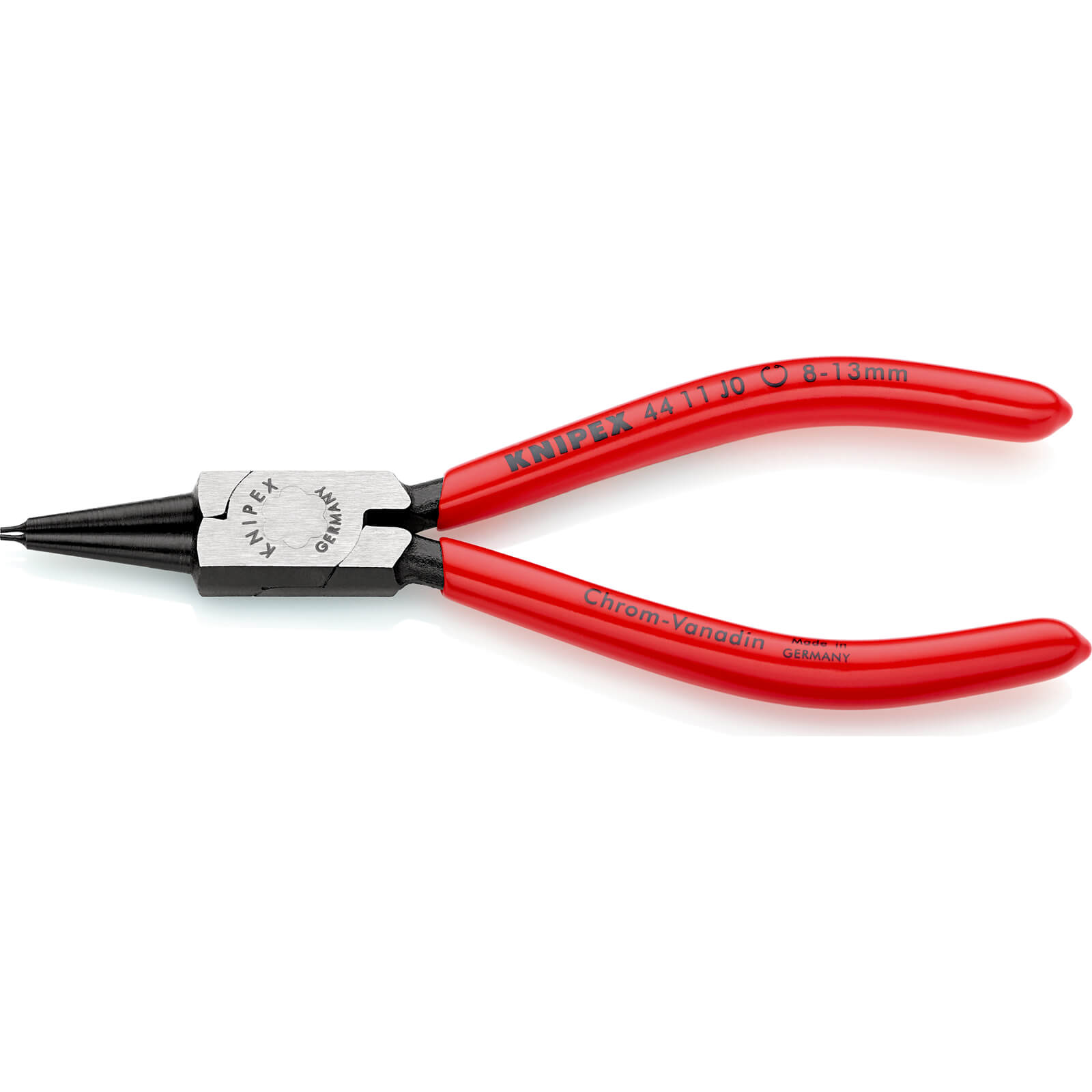 Image of Knipex 44 11 Internal Straight Circlip Pliers 8mm - 13mm