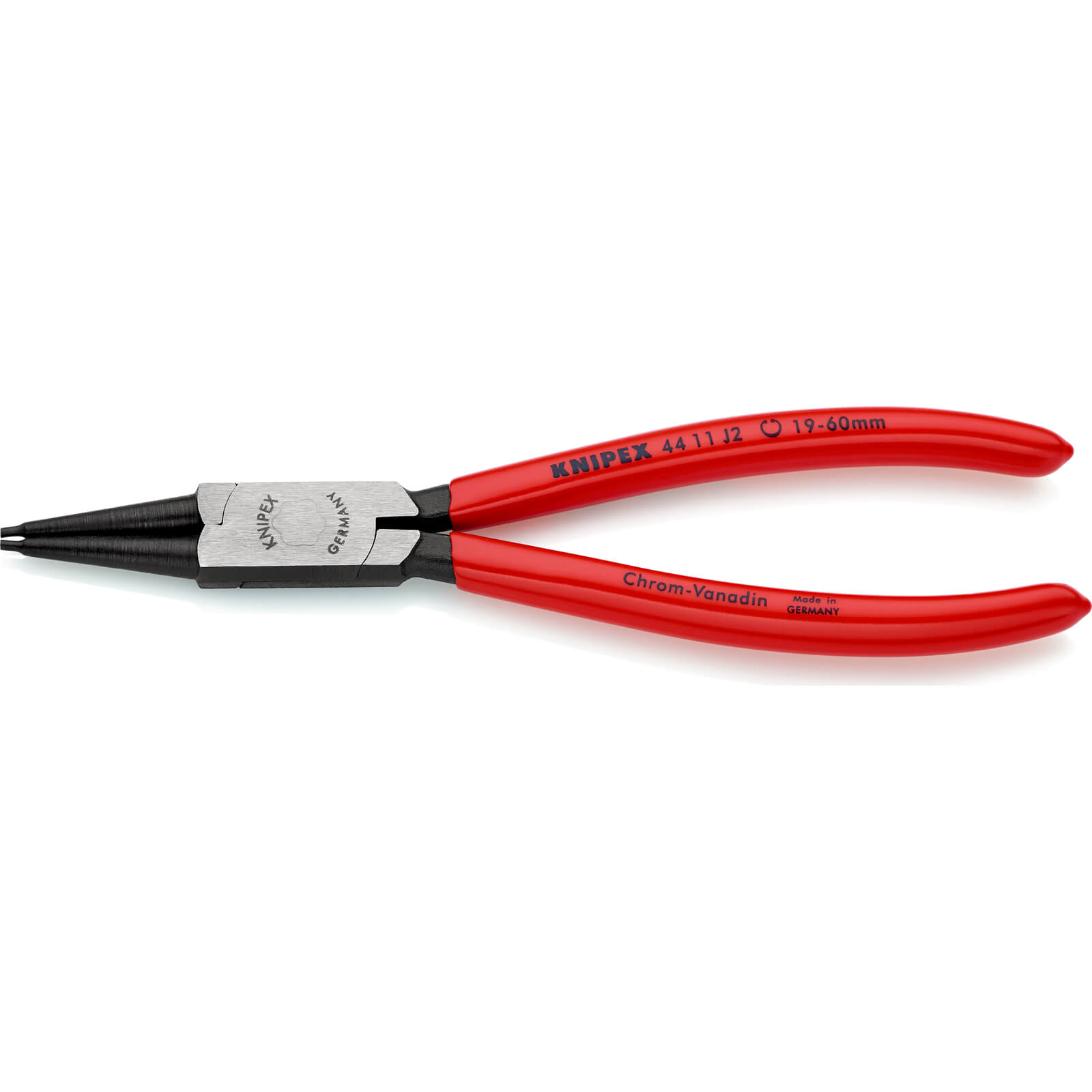 Image of Knipex 44 11 Internal Straight Circlip Pliers 19mm - 60mm