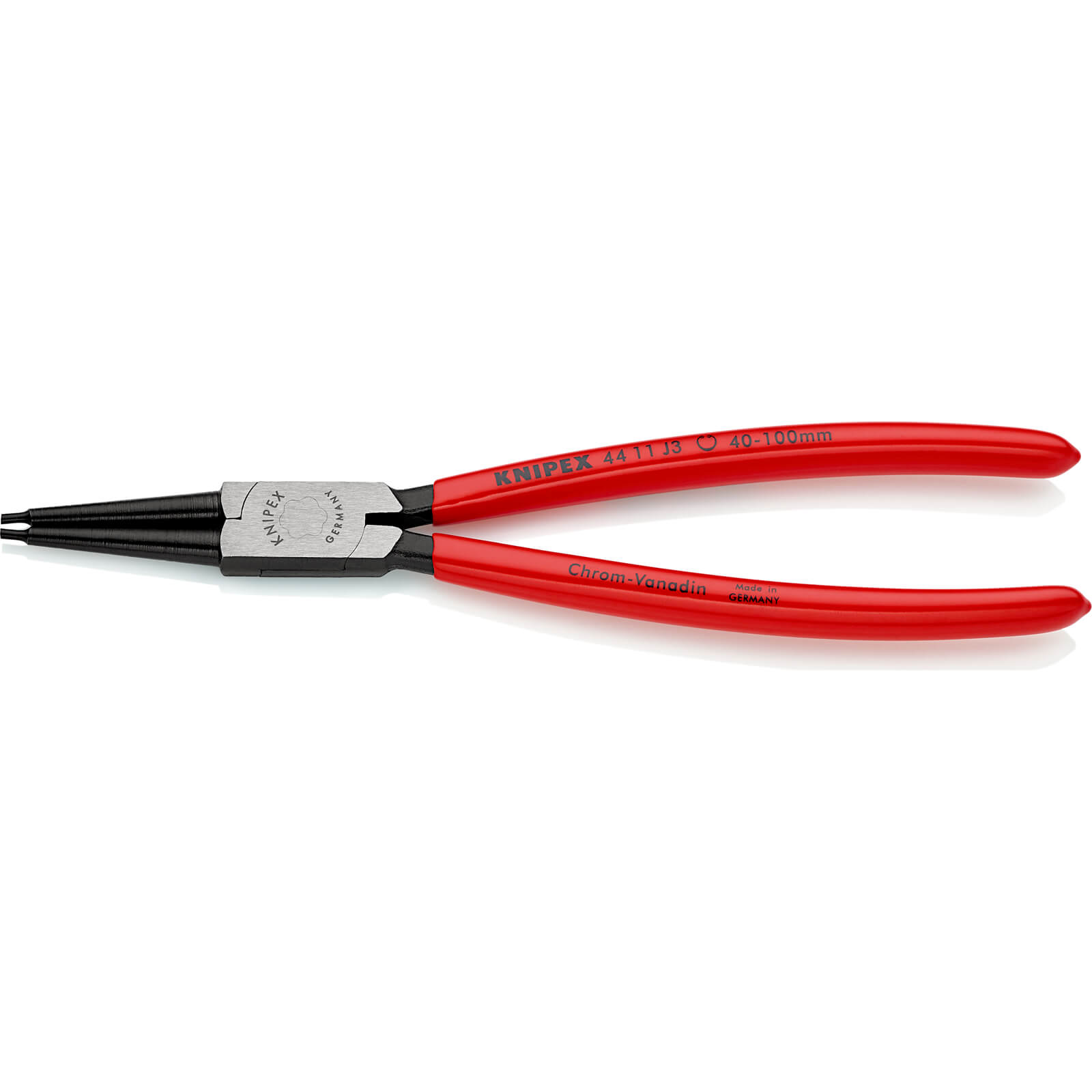 Image of Knipex 44 11 Internal Straight Circlip Pliers 40mm - 100mm
