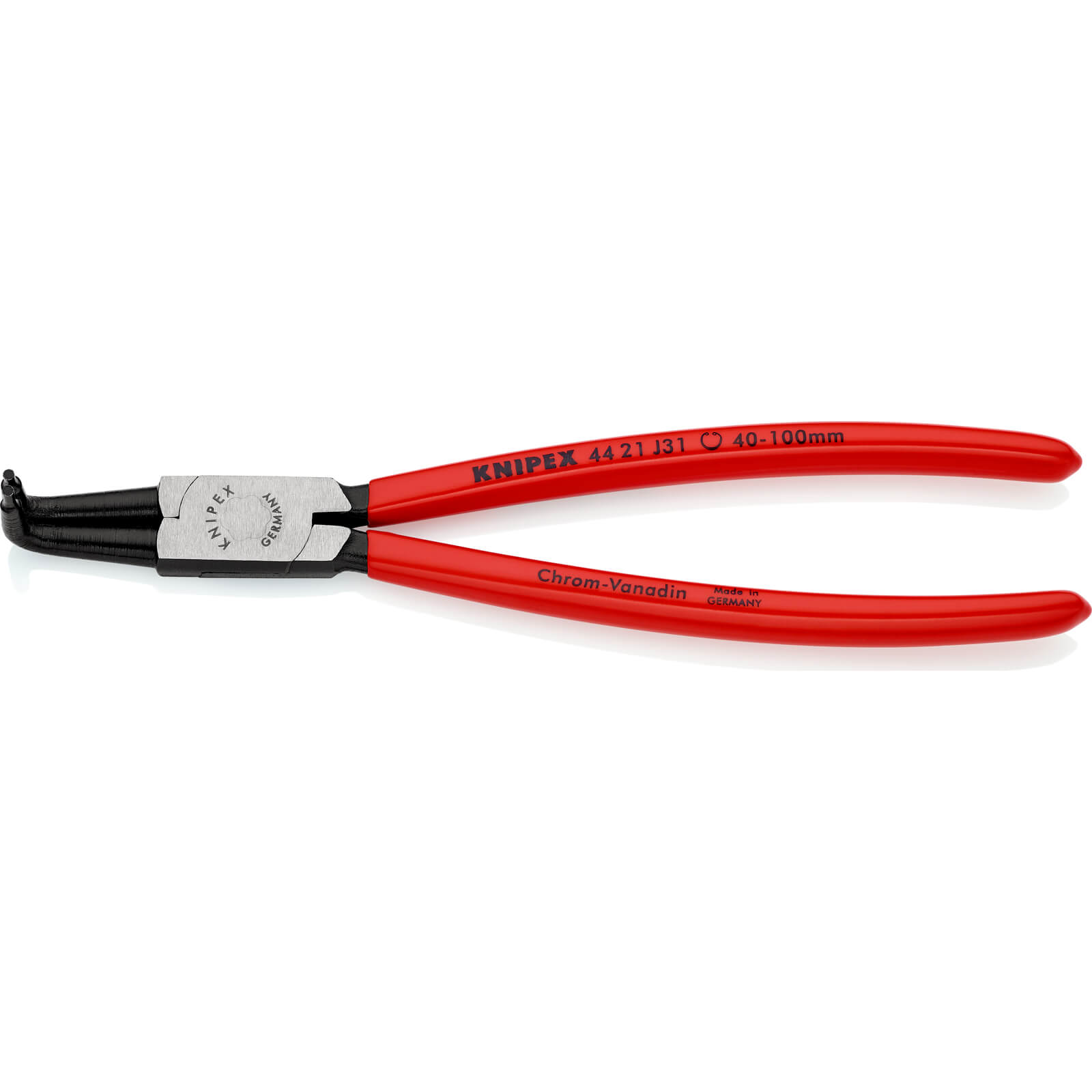 Image of Knipex 44 21 Internal 90 Degree Circlip Pliers 40mm - 100mm