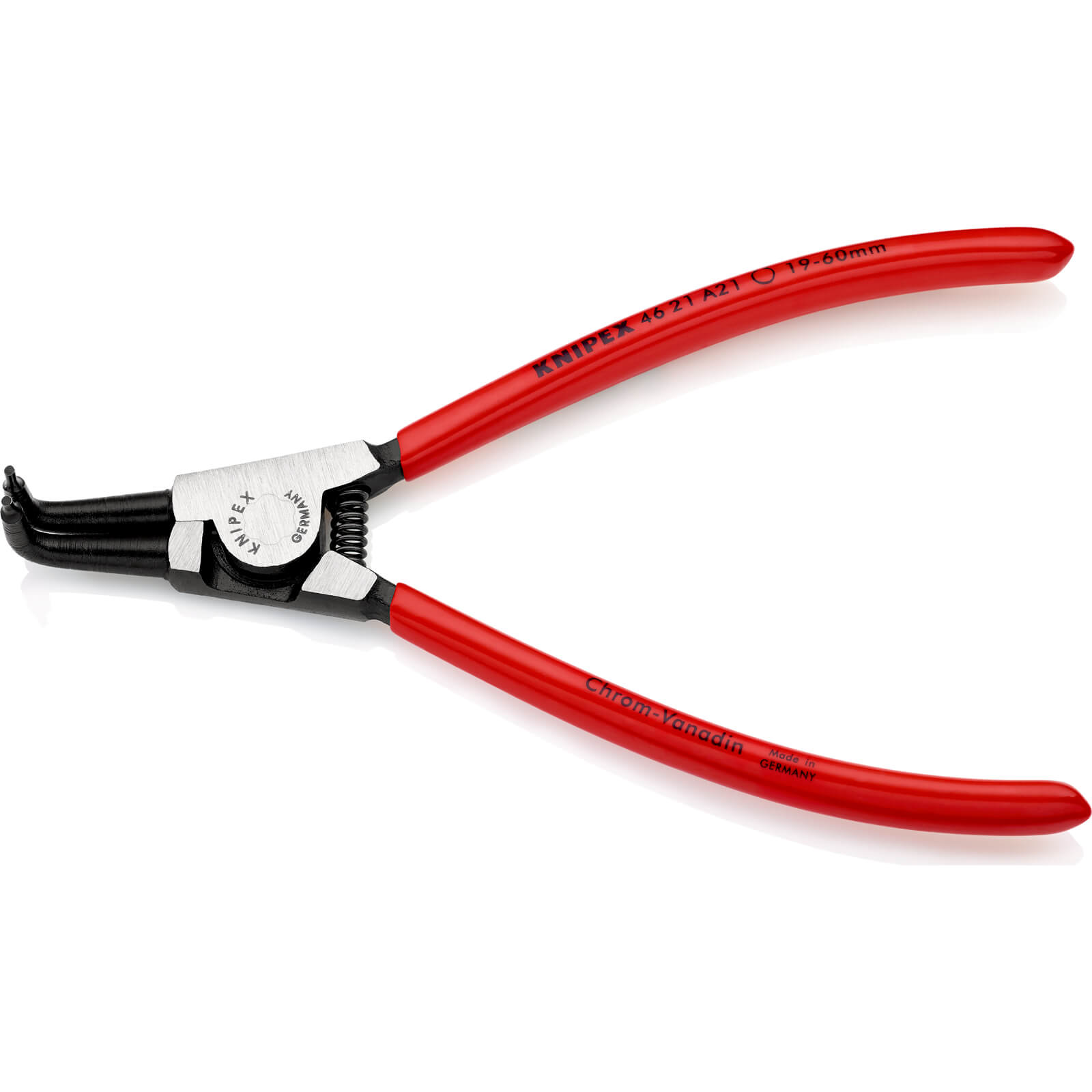 Image of Knipex 46 21 External 90 Degree Circlip Pliers 19mm - 60mm