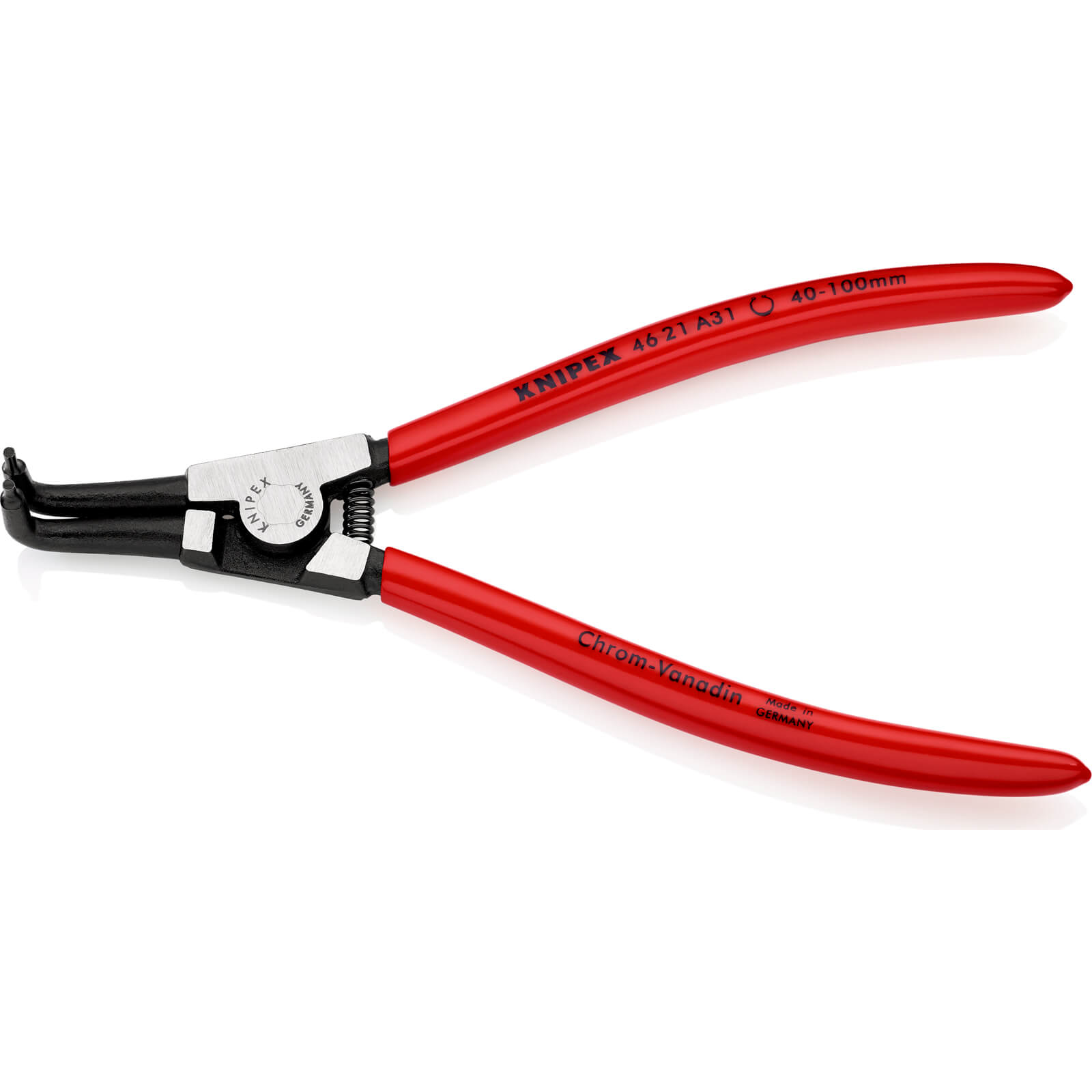 Image of Knipex 46 21 External 90 Degree Circlip Pliers 40mm - 100mm