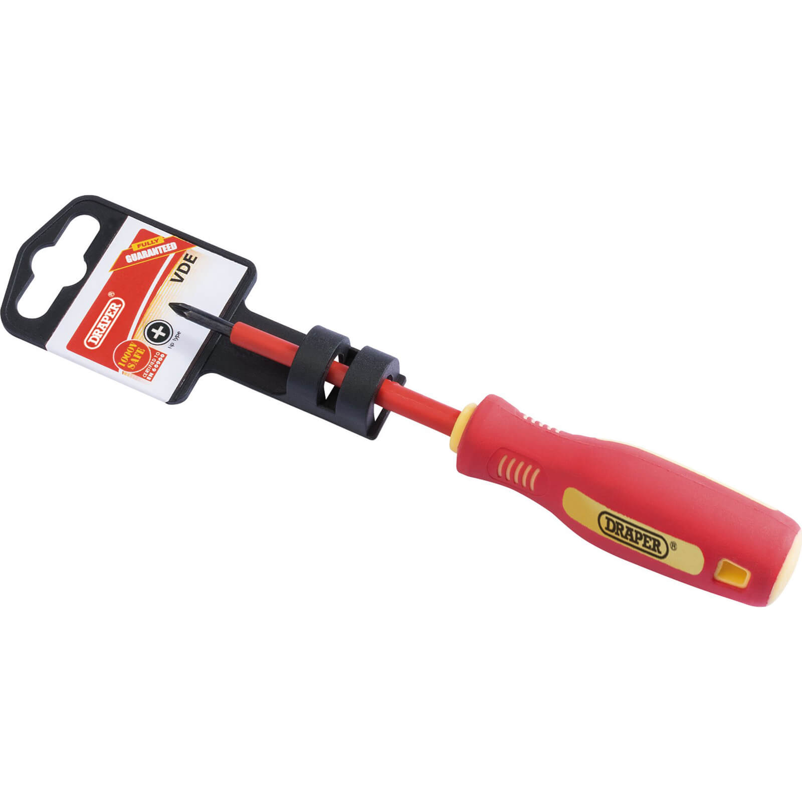 Image of Draper VDE Insulated Phillips Screwdriver PH0 75mm