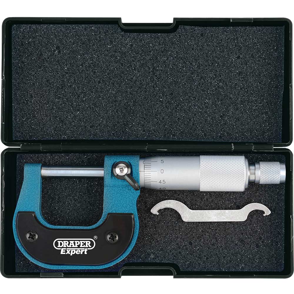 Image of Draper Expert External Micrometer 0mm - 25mm