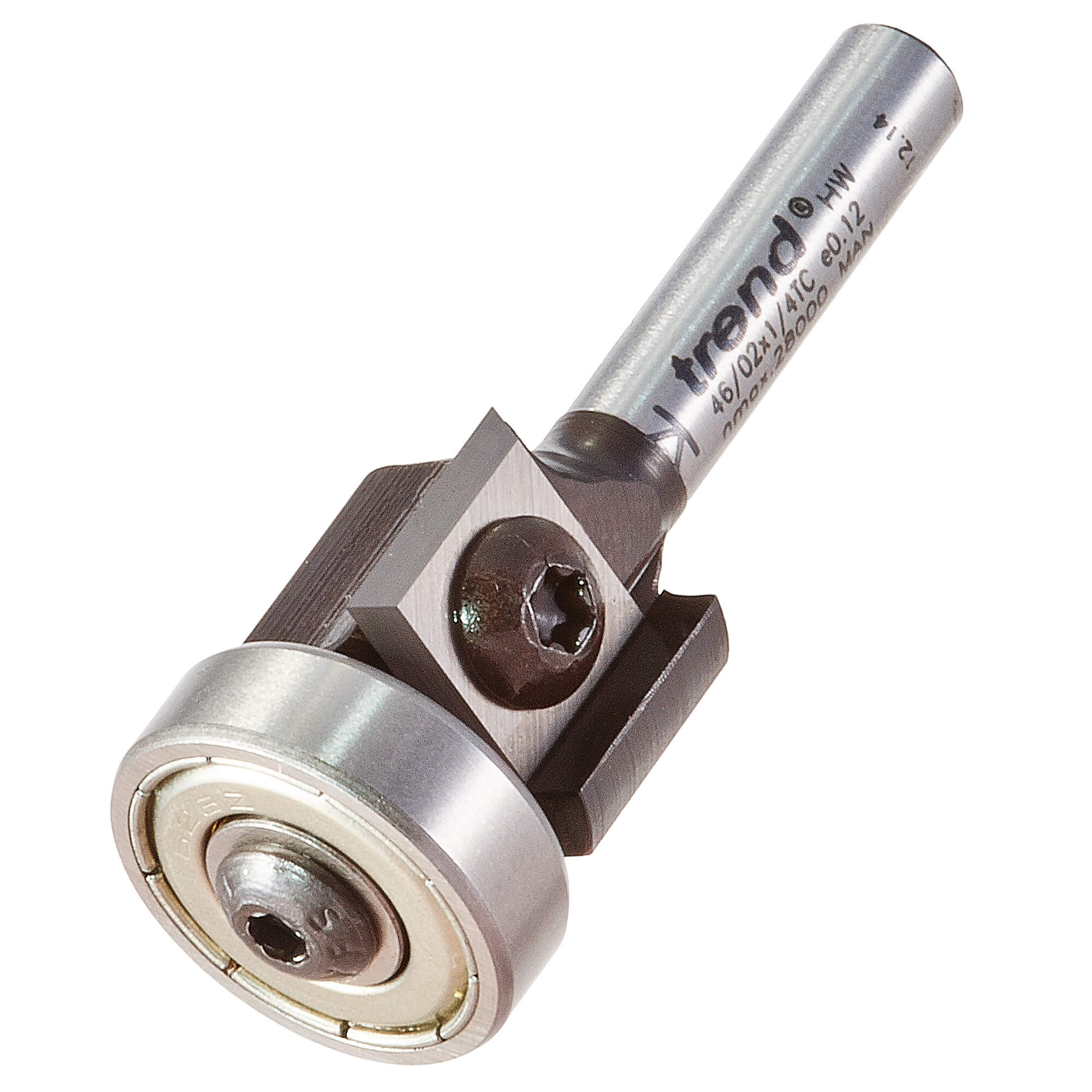 Image of Trend Rotatip Trimmer Bearing Guided Router Cutter 19mm 12mm 1/4"