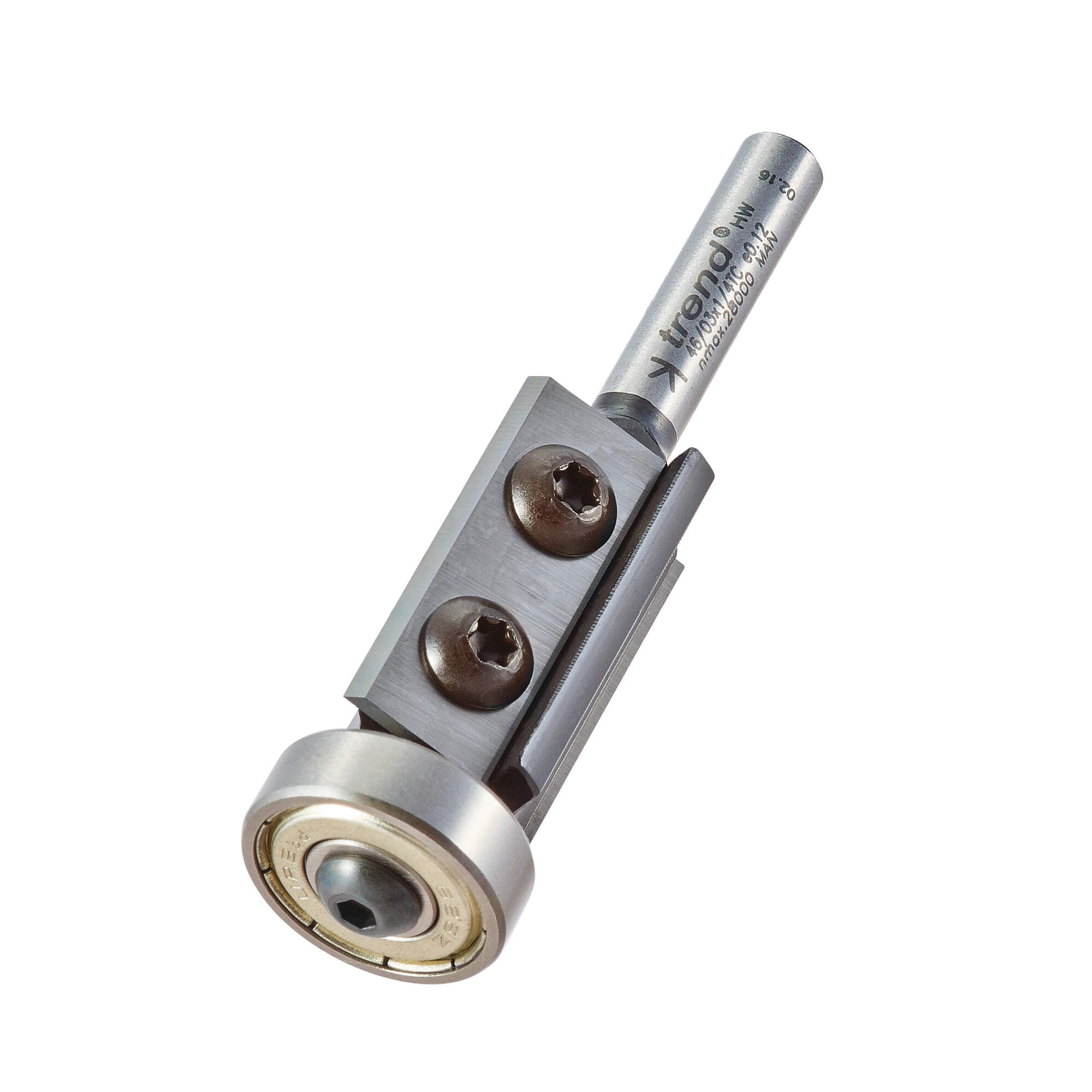 Image of Trend Rotatip Trimmer Bearing Guided Router Cutter 19mm 30mm 1/4"