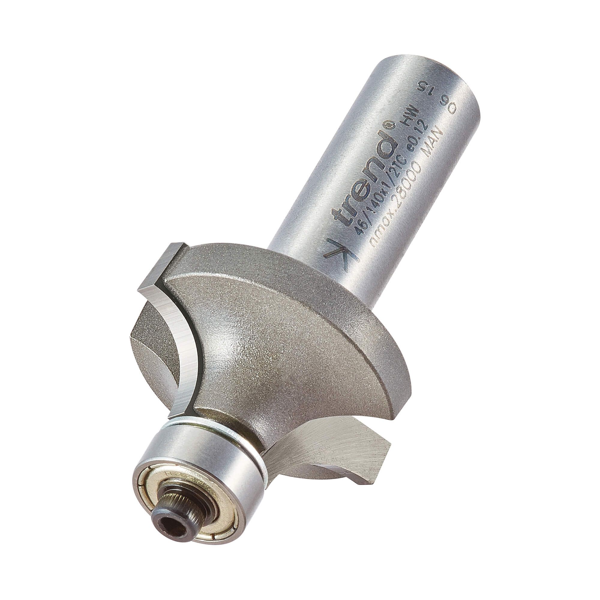 Image of Trend Bearing Guided Ovolo and Round Router Cutter 32mm 16mm 1/2"