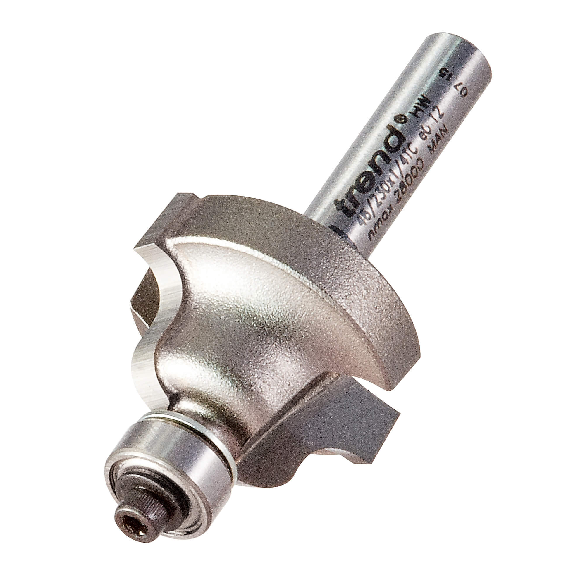 Image of Trend Roman Ogee Bearing Guided Router Cutter 25.4mm 15.9mm 1/4"