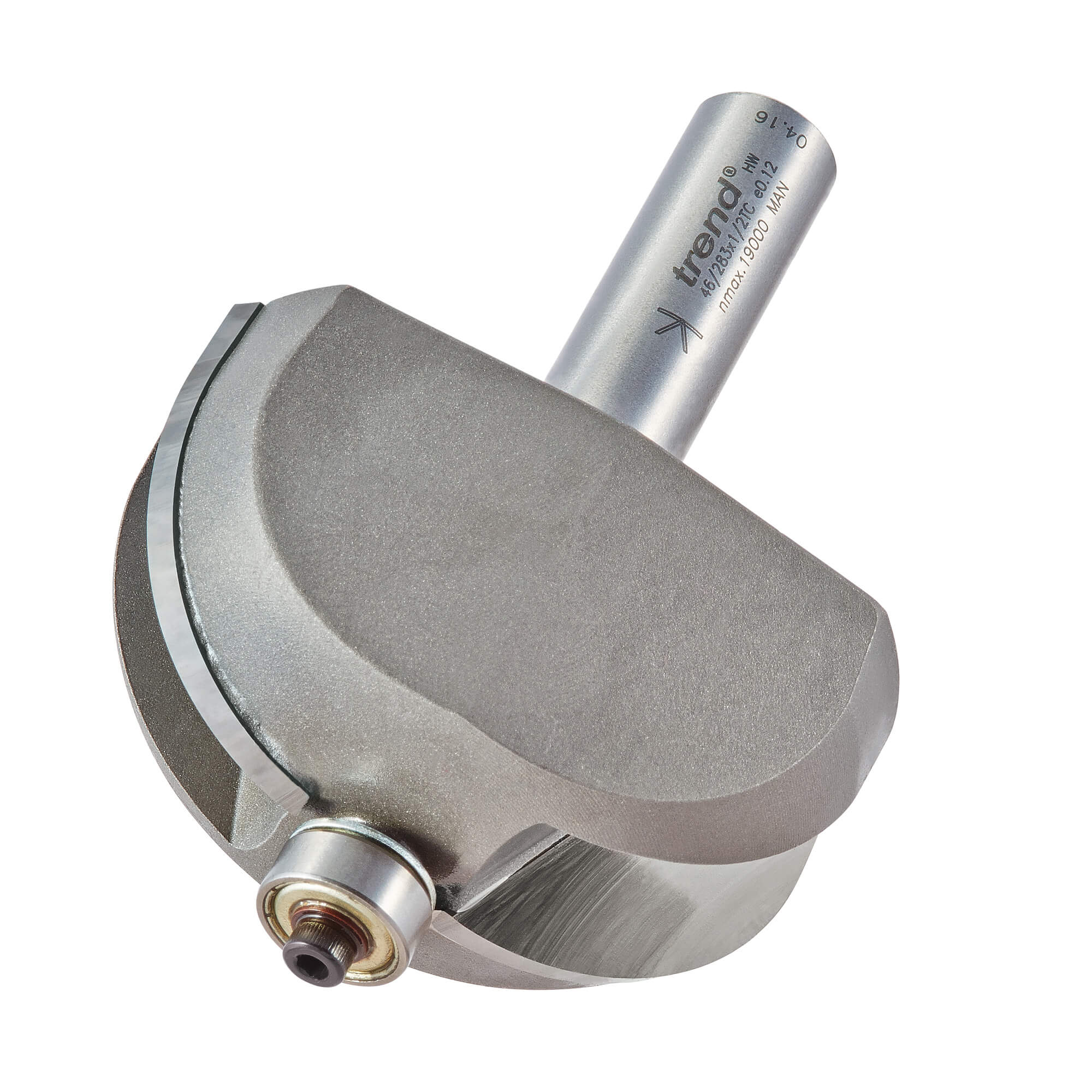 Image of Trend Cove Bearing Guided Router Cutter 63.5mm 25.4mm 1/2"